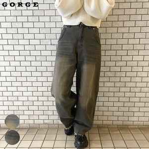 ウ゛ィンテージ加工バレルデニムパンツ