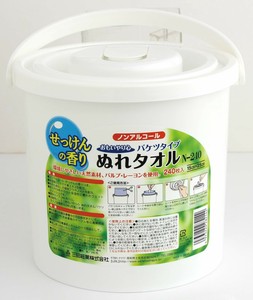 おもいやり心大人用ぬれタオル(バケツ)N-240