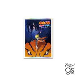 NARUTO-ナルト- 疾風伝 ダイカットビニールステッカー(ホログラム) キービジュアル01 キャラ グッズ NRT026