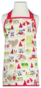 【特価品】ナウデザイン キッズエプロン Gnome Sweet Gnome