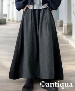 裙子 女士 下装 新商品 粉色 裙子 antiqua 秋冬