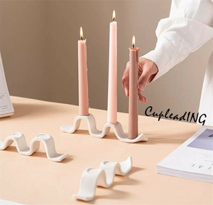 ≪予約商品≫早い者勝ち 燭台 現代風 家庭 新品 宴会場 装飾品 陶磁器 シンプル