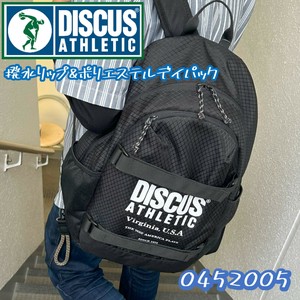 <2024年　新商品>【DISCUS/ディスカス】撥水リップ風ポリ＋撥水600Dポリバックパック