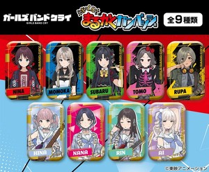 ガールズバンドクライ　ホイルまるかくカンバッジ