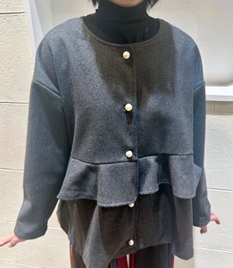 Jacket Waist Collarless jacket [2024 NEW]