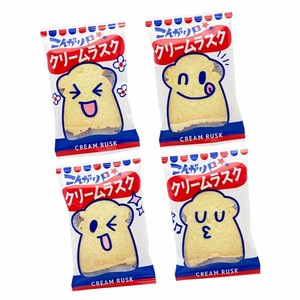こんがりクリームラスク 駄菓子 おやつ 個包装 ラスク 食べきりサイズ