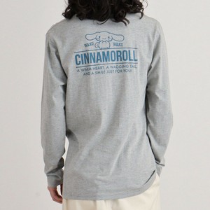 T-shirt Ladies fashion T-Shirt Long T-shirt Sanrio Characters Printed Cinnamoroll Men's