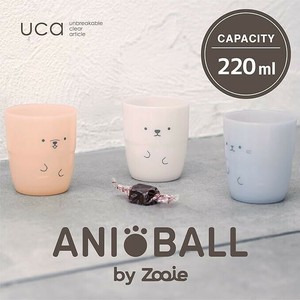 アニマルタンブラー [イヌ、シロクマ、ネコ] 重ねて収納できる 樹脂製  3個セット ANIBALL