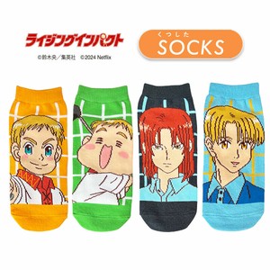 レディース靴下"ライジングインパクト"　レッグウェア  ガウェイン  プニ助  ランスロット  リーベル