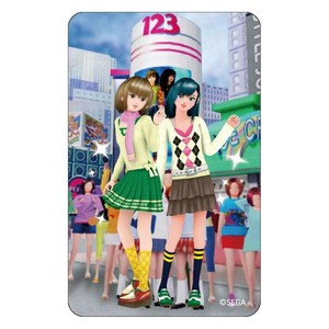 【デコシール】オシャレ魔女ラブandベリー まじかる百貨店ステッカー 109