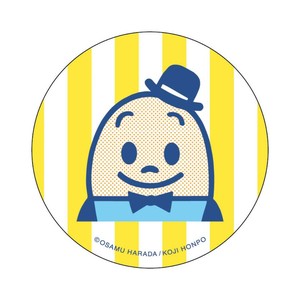 【缶バッジ】オサムグッズ まじかる百貨店缶バッジ イエローストライプ