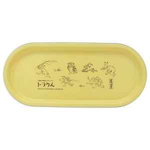 【食器】鳥獣戯画Xトラりん 小判トレー
