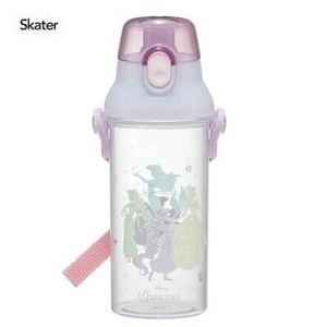 Disney Water Bottle Silhouette Skater Dishwasher Safe Clear
