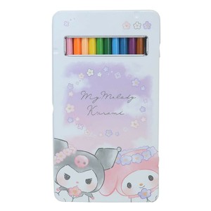 【取寄品】マイメロディ＆クロミ 缶ケース入り12色鉛筆