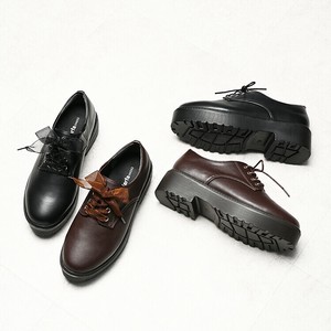 la farfa SHOES（ラ・ファーファ シューズ）厚底2WAYリボンマニッシュシューズ 5560