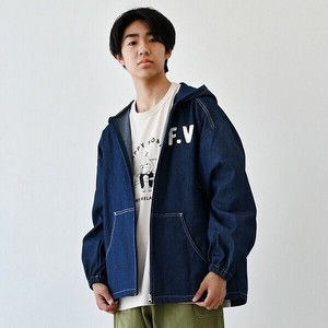 T-shirt Stitch Zip Hoodie