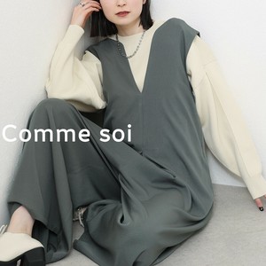 ■comme soi（コムソワ）■2wayジャンプスーツ 2025新作
