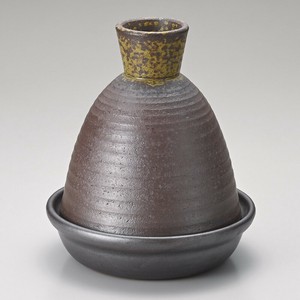 焼締タジン鍋(萬古焼)　直火OK　日本製 陶器