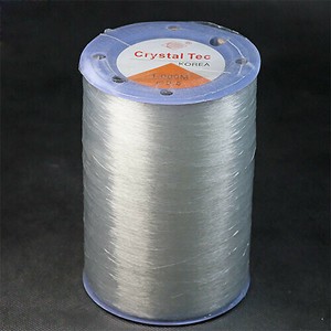 String/Lace Natural Stone Clear 0.5mm