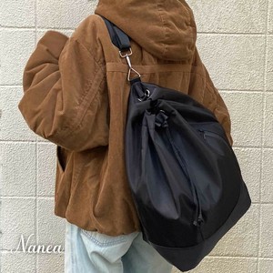 Backpack Shoulder Bag Pocket Drawstring Bag