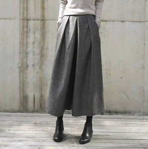 Skort Ladies fashion Plain Color