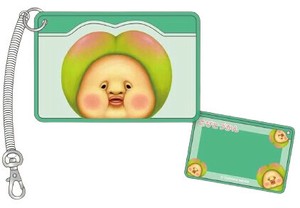 クリアパスケース　こびとづかん