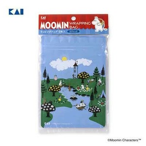 ムーミン ラッピングバッグ ピクニック DN0610 貝印 製菓用品