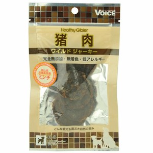 ［ヴォイス］ヘルシージビエ 猪肉ワイルドジャーキー ミンチ 20g