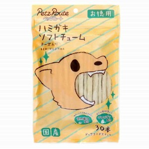 ［ペッツルート］ハミガキソフトチューム チーズ入り お徳用 30本