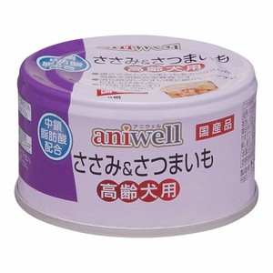 ［デビフ アニウェル］aniwell ささみ＆さつまいも 高齢犬用 85g