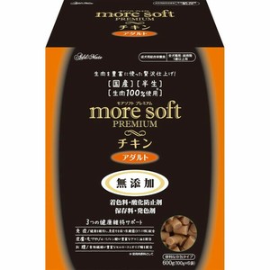 ［ペティオアドメイト］more soft プレミアム チキン アダルト 600g