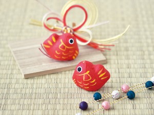 【聖新陶芸】おめでたおみくじ　生涯安鯛