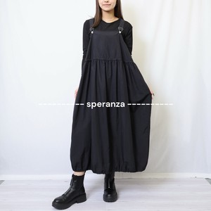 バルーンドロストワンピース　ガーリー　梅春商品