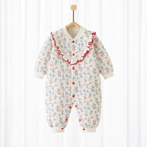 Baby Dress/Romper Patterned Rompers Flowers 2-colors