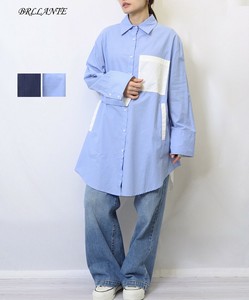 Button Shirt/Blouse Stripe [2025 NEW]