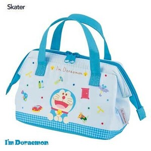 Lunch Bag Doraemon Gamaguchi Skater Gingham