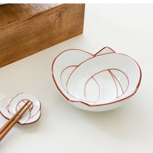 Hasami ware Side Dish Bowl Red Arita ware Tasei-gama