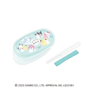 2段ランチボックス サンリオキャラクターズ×オバケーヌ ランチシリーズ