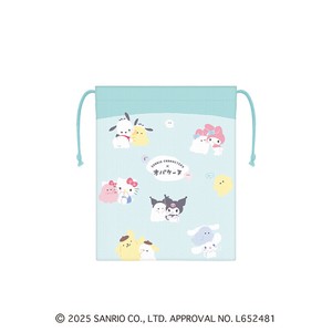 マチ付き巾着  サンリオキャラクターズ×オバケーヌランチシリーズ