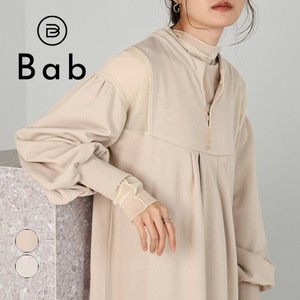 Casual Dress Lined Fur Dress Switching