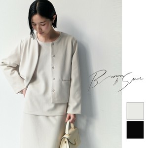 【再入荷】【Refine】ノーカラージャケット