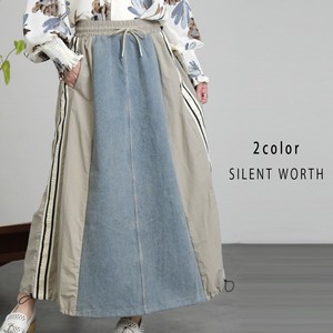 Skirt Denim Skirt Switching [2025 NEW]