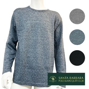 【SANTA BARBARA POLO & RACQUET CLUB】中わたキルト 長袖丸首シャツ