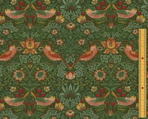 William morris いちご泥棒　33490-19 反物生地