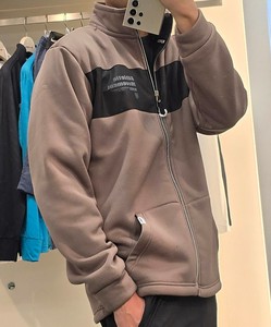 在庫限りの大SALE★サイズが合えばお得♪【K-SWISS】裏ボアジャージスタンドジャケット