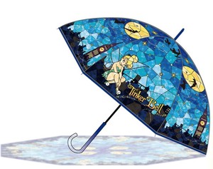 【先行受注】ステンドグラスアンブレラ　傘　ティンカーベル　プリンセス　Disney/ディズニー