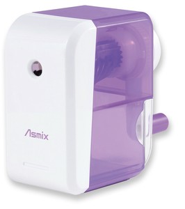 Pencil Sharpener Lavender Pencil sharpener Clear