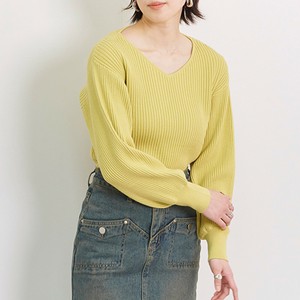 Sweater/Knitwear V-Neck Cotton [2025 NEW]