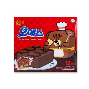 ヘテ オーイェス 360g (12個入)　韓国人気お菓子 チョコケーキ