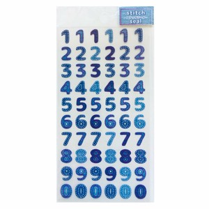 ステッチシール　数字